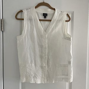 Eileen Fisher summer vest